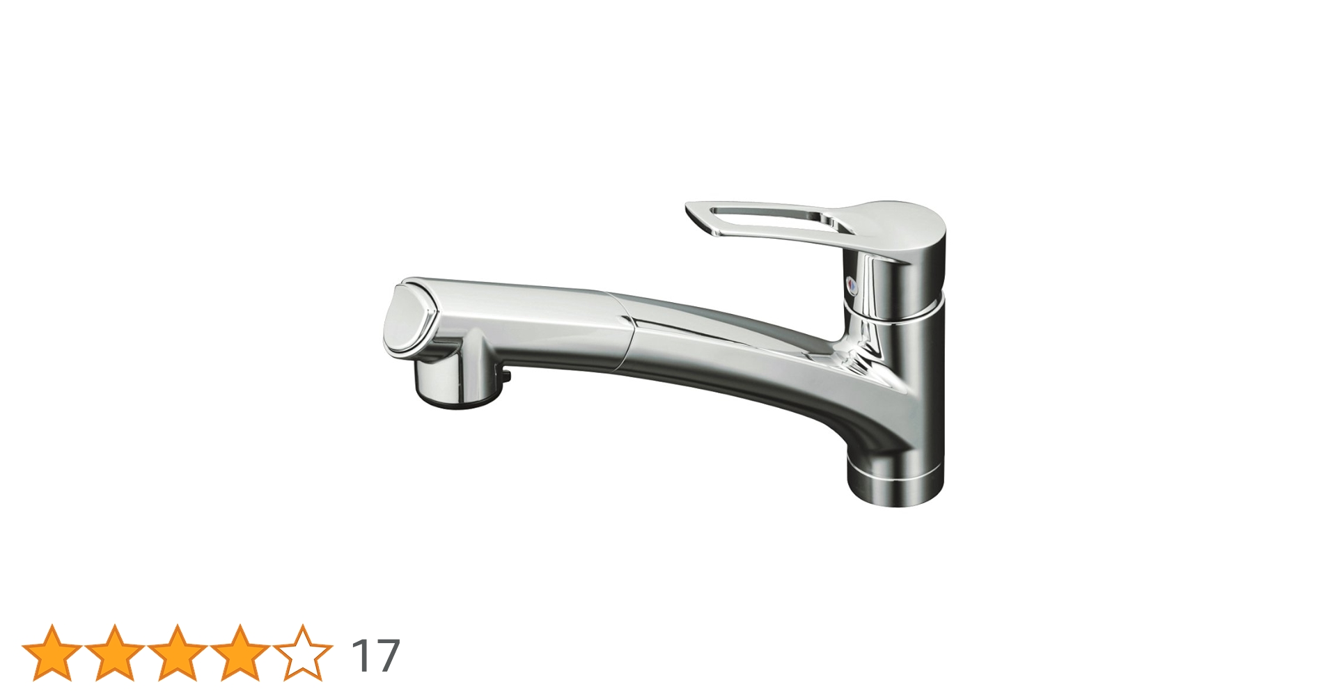 Amazon | KVK 流し台用シングルレバー式シャワー混合水栓 寒冷地